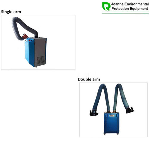 Latest company news about O que é melhor na aplicação de purificador de fumaça de soldagem, braço único ou braço duplo?