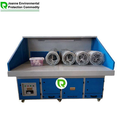 7.5kw Industrial Benchtop Downdraft Table Dust Extraction Bench para peças de fundição