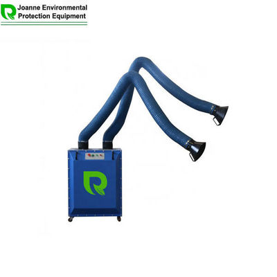 Bom preço. Extractor de fumaça de filtração automática para solda de fluxo de ar grande com pré-filtro de cortina de chama on-line