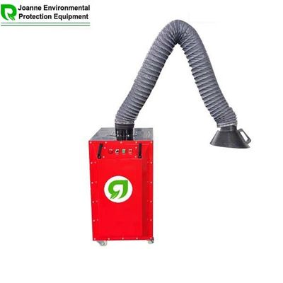 qualidade 1.1-4Kw extractor de fumaça portátil para coleta de fumaça de solda Seguir os regulamentos de extração de fumaça de solda fábrica