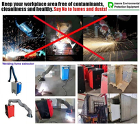 Joanne Extractor de fumo de solda oficial